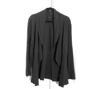 Draping cardigan